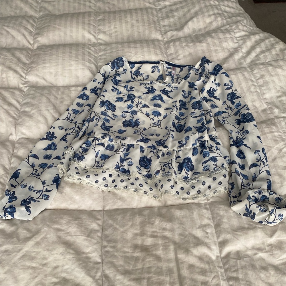Flower blouse